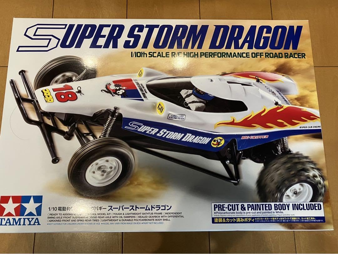 おまけホイール付き　タミヤ　ＲＣ　スーパーストームドラゴン　新品　47438 おまけホイール付き タミヤ RC スーパーストームドラゴン 新品